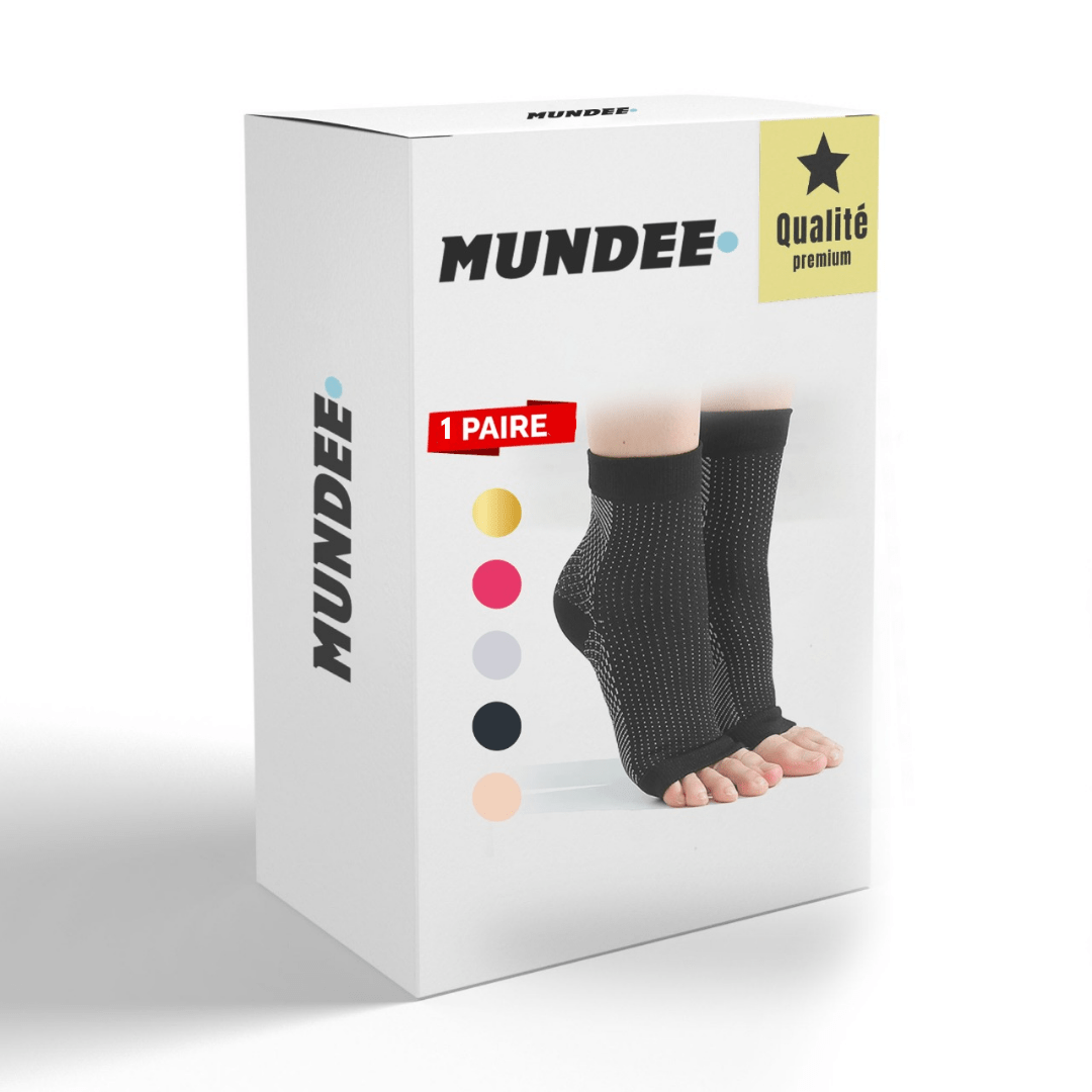 Mundee™ Chaussette compression anti-fatigue (5 PAIRES)