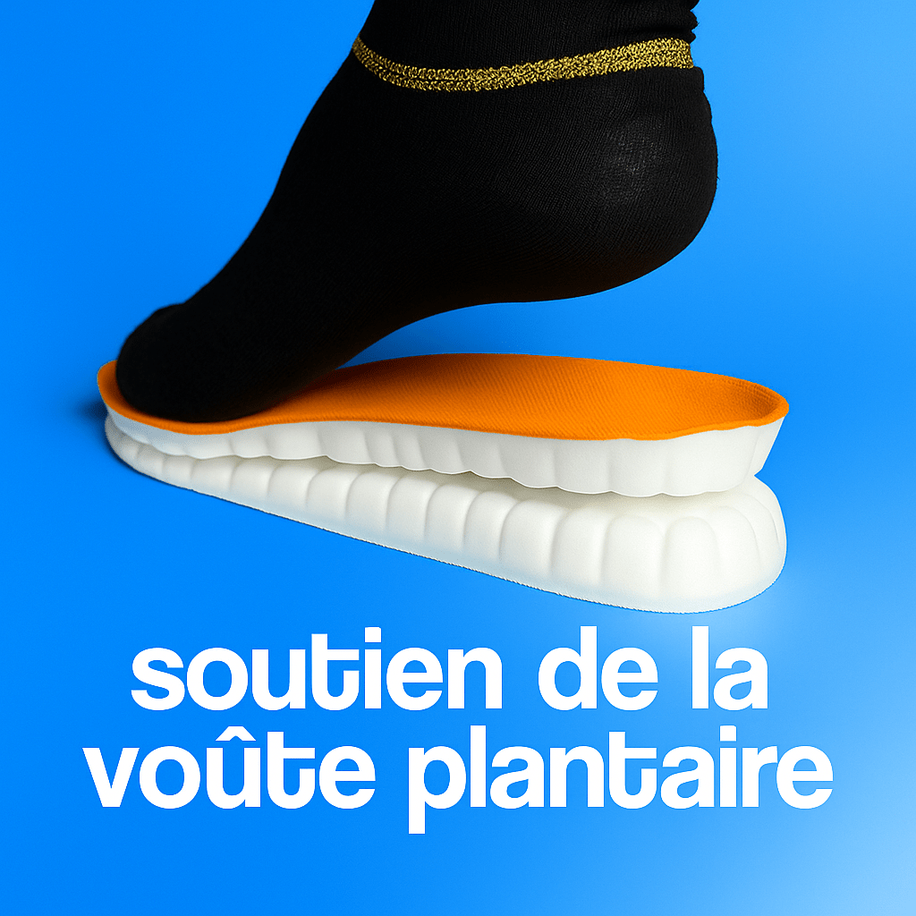 Mundee - Semelles orthopédiques 4D Cloud