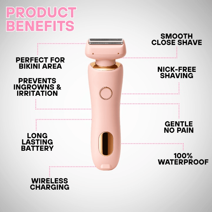 Mundee Pro™ | Rasoir à double tête visage & corps