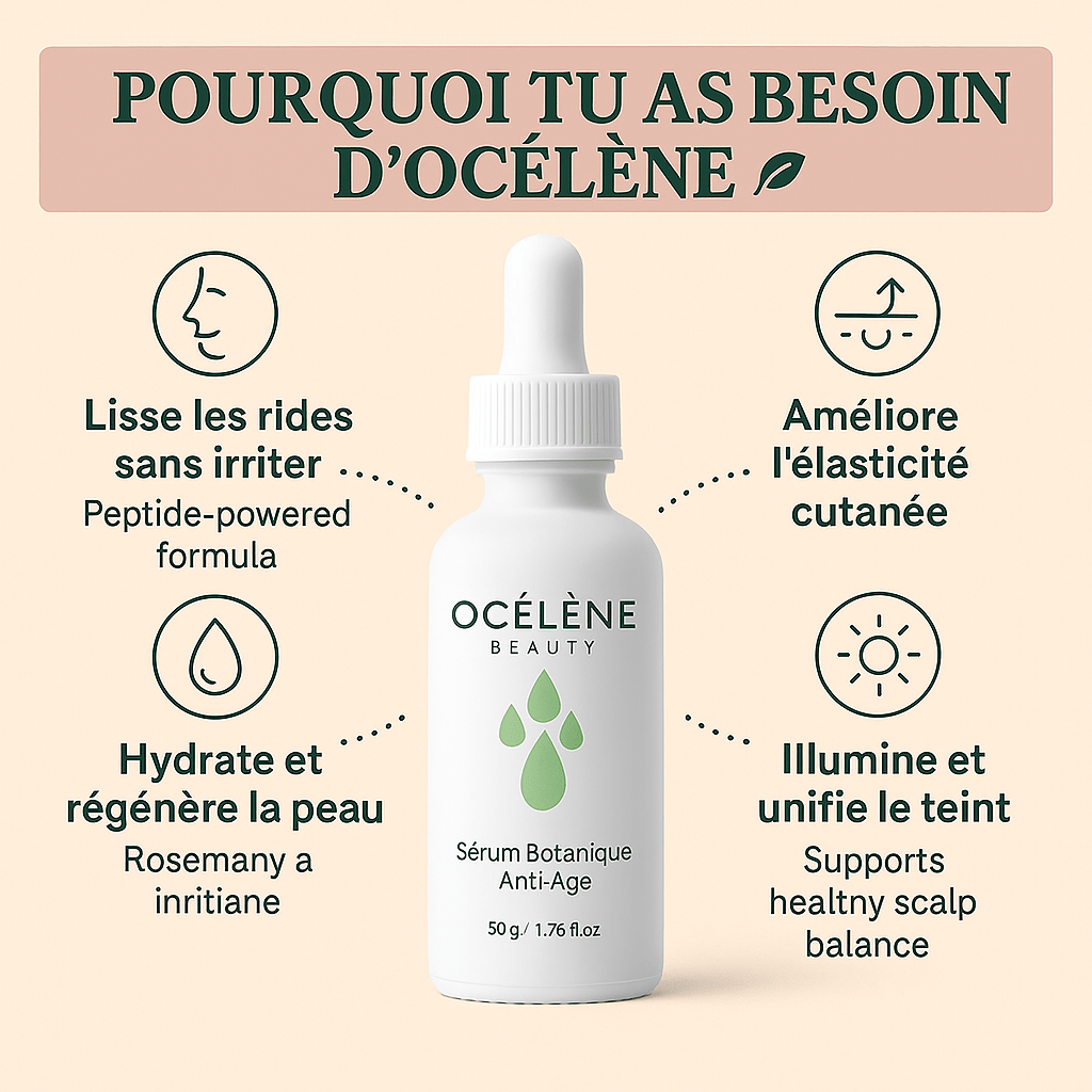 Sérum Botanique – Soin Éclat Anti-Rides & Anti-Taches
